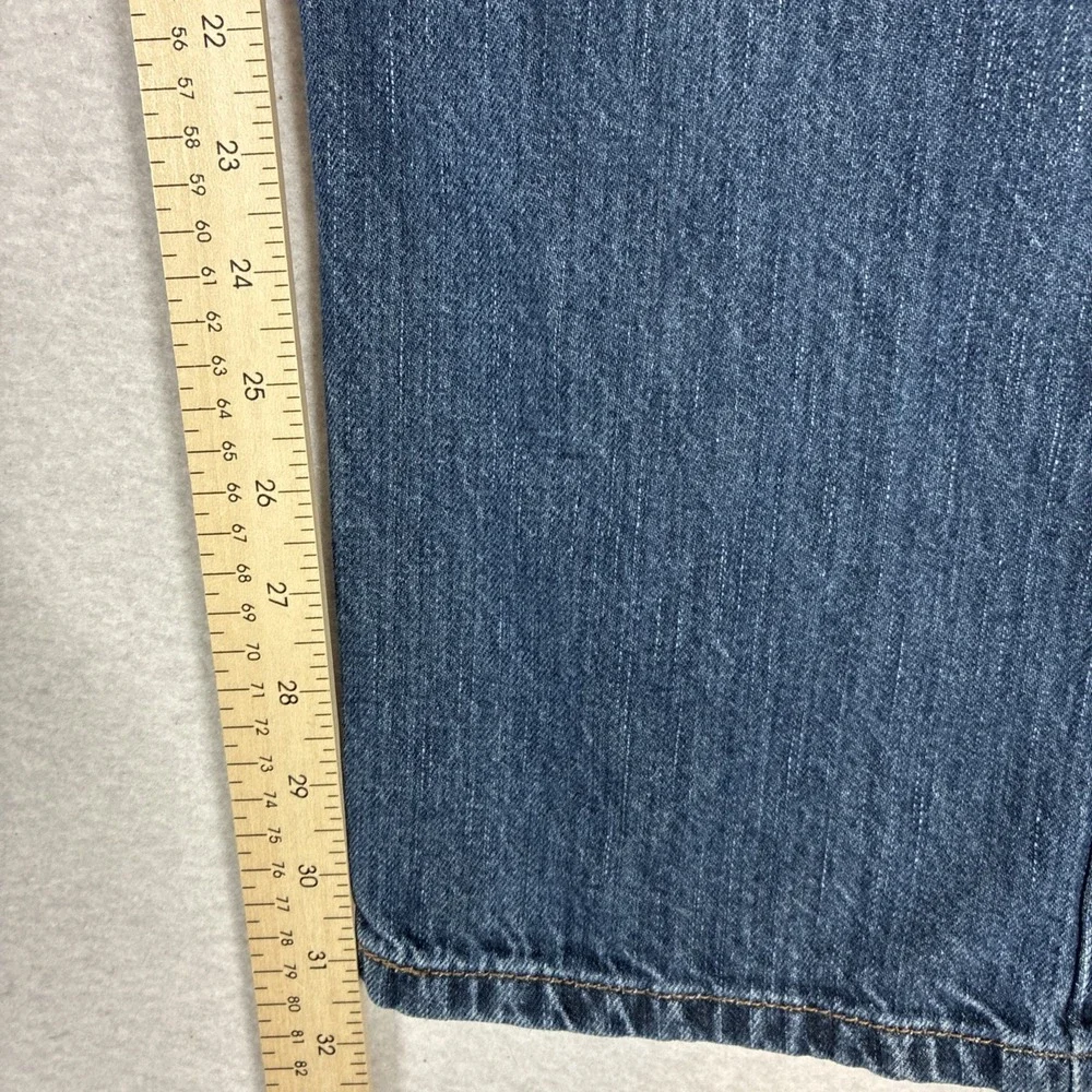 Vintage Levis 569 Jeans Loose Straight Baggy Medium Wash Grunge 90s Y2K 34x32
